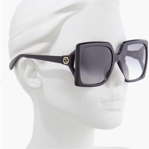 🌸💯Authentic Gucci 59mm Gradient Square Sunglasses